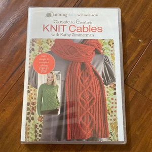 DVD Classic to Creative -‎ Knit Cables: Knitting Daily Workshop NEW Sealed